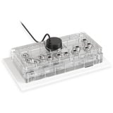 Alphacool Apex Distroplate VPP/D, Vandkøling Hvid/gennemsigtig