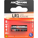 Ansmann 1,5 V Alkaline cell LR 1 Engangsbatteri 5 V Alkaline cell LR 1, Engangsbatteri, Alkaline, 11.5 x 29.5