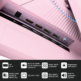 Arozzi AZ-NO-34T2K165, Gaming Skærm Pink