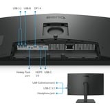 BenQ PD2706U, LED-skærm Sort