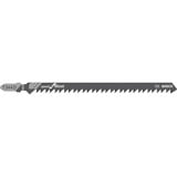 Bosch 2 608 637 944 stiksav, rullesav & sabelsavklinge Stiksavklinger High Carbon Steel (HCS) 3 stk Stiksavklinger, Spånplade, Fiberbræt, Blødt træ, Krydsfiner med trækerne, High Carbon Steel (HCS), Grå, 4 mm, 10 cm