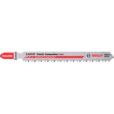Bosch 2 608 900 566 stiksav, rullesav & sabelsavklinge Stiksavklinger Karbid 3 stk Stiksavklinger, Plast, Karbid, Grå, 3,3 mm, 6,5 cm