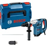 Bosch GBH 4-32 DFR-Set 900 W 760 rpm, Borehammer Blå, 3,2 cm, 760 rpm, 5 J, 3600 bpm or slag i minuttet, 14 - 25 mm, 1,3 cm