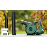 Bosch LeafBlower batteridreven løvblæser Grøn Lithium-Ion (Li-Ion) Grøn/Sort, Håndholdt blæser, Grøn, Lithium-Ion (Li-Ion), 2,5 At, 138 mm, 831 mm
