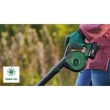 Bosch LeafBlower batteridreven løvblæser Grøn Lithium-Ion (Li-Ion) Grøn/Sort, Håndholdt blæser, Grøn, Lithium-Ion (Li-Ion), 2,5 At, 138 mm, 831 mm
