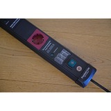 Brennenstuhl Premium-Line stikdåse 5-vejs, Strømskinne Sort