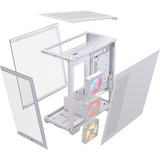 Corsair 3500X LX-R RGB, Towerkabinet Hvid