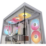Corsair 3500X LX-R RGB, Towerkabinet Hvid