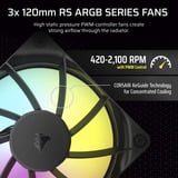 Corsair NAUTILUS 360 RS ARGB Renoveret, Vandkøling Sort