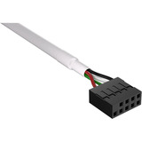 Corsair NAUTILUS RS LCD-modul, Display Hvid