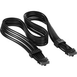 Corsair ThermalProtect 12V-2x6 strømforsyningskabel Sort