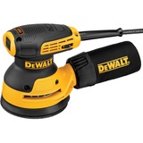 DeWALT DWE6423-QS transportabel slibemaskine Rystepudser 12000 OPM Sort, Gul 280 W, Tilfældige rystepudser Gul/Sort, Rystepudser, Sort, Gul, 8000 OPM, 12000 OPM, 2,6 mm, Strøm