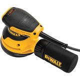 DeWALT DWE6423-QS transportabel slibemaskine Rystepudser 12000 OPM Sort, Gul 280 W, Tilfældige rystepudser Gul/Sort, Rystepudser, Sort, Gul, 8000 OPM, 12000 OPM, 2,6 mm, Strøm