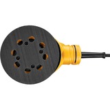 DeWALT DWE6423-QS transportabel slibemaskine Rystepudser 12000 OPM Sort, Gul 280 W, Tilfældige rystepudser Gul/Sort, Rystepudser, Sort, Gul, 8000 OPM, 12000 OPM, 2,6 mm, Strøm