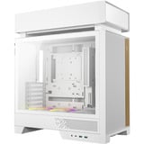 DeepCool CL660 WH, Towerkabinet Hvid/træ