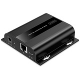 Digitus HDMI IP-modtager, 4K/60Hz, HDMI-udvidelse forlænger Sort