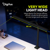 Digitus LED skrivebordslampe, LED lys Sort