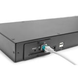 Digitus Modulær KVM-switch 8-port, KVM-switchen Sort