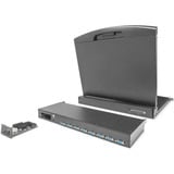 Digitus Modulær KVM-switch 8-port, KVM-switchen Sort