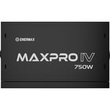 Enermax EMP750W, PC strømforsyning Sort