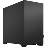 Fractal Design Pop Mini Silent Mini Tower Sort, Towerkabinet Sort, Mini Tower, PC, Sort, micro ATX, Mini-ITX, Stål, 17 cm