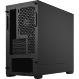 Fractal Design Pop Mini Silent Mini Tower Sort, Towerkabinet Sort, Mini Tower, PC, Sort, micro ATX, Mini-ITX, Stål, 17 cm