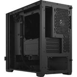 Fractal Design Pop Mini Silent Mini Tower Sort, Towerkabinet Sort, Mini Tower, PC, Sort, micro ATX, Mini-ITX, Stål, 17 cm