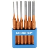 GEDORE Splintdriver-sæt 116 A, 6 dele, PIN punch Gul