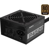 GIGABYTE P450B enhed til strømforsyning 450 W 20+4 pin ATX ATX Sort, PC strømforsyning Sort, 450 W, 100 - 240 V, 50/60 Hz, 8 - 4 A, Aktiv, 103 W