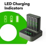 GP Batteries GPRCKCHM452D440, Oplader grå