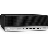 HP ProDesk 600 G5 SFF renoveret, Fuld PC Sort/Sølv