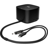HP Thunderbolt Dock G4 280W renoveret, Docking station Sort