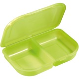 Herlitz 50033232 madkasse Frokostbeholder Grøn, Lunch-Box lysegrøn, Frokostbeholder, Barn, Grøn, Monokromatisk, Rektangulær, Dreng/Pige