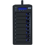 HighPoint RocketStor 6438S External SAS/SATA JBOD Tower, Drev kabinet Sort