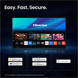 Hisense 55E7S PRO Hi-QLED-fjernsyn, QLED TV Sort/mørk grå