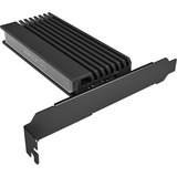ICY BOX IB-PCI214M2-HSL interface-kort/adapter Intern M.2 Sort, PCIe, M.2, PCIe 3.0, Sort, Passiv, Kina
