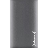 Intenso 1TB Premium Edition 1000 GB Anthracit, Solid state-drev antracit, 1000 GB, 1.8", USB Type-A, 3.2 Gen 1 (3.1 Gen 1), 320 MB/s, Anthracit