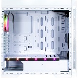 Inter-Tech X-908 Infini 2 Tower Hvid, Towerkabinet Hvid, Tower, PC, Hvid, ATX, EATX, ITX, uATX, Flere, Kabinet faner