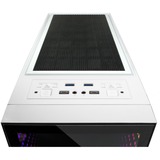 Inter-Tech X-908 Infini 2 Tower Hvid, Towerkabinet Hvid, Tower, PC, Hvid, ATX, EATX, ITX, uATX, Flere, Kabinet faner