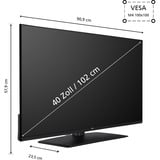 JVC LT-40VF5355, LED-tv Sort