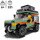 LEGO City Firhjulstrukket bjerg-offroader, Bygge legetøj Byggesæt, 6 År, Plast, 221 stk, 339 g