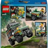 LEGO City Firhjulstrukket bjerg-offroader, Bygge legetøj Byggesæt, 6 År, Plast, 221 stk, 339 g