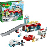 LEGO DUPLO Parkeringshus og bilvask, Bygge legetøj Byggesæt, 2 År, Plast, 112 stk, 2,92 kg