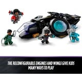 LEGO Marvel Super Heroes Shuris Sunbird, Bygge legetøj Byggesæt, 8 År, Plast, 355 stk, 630 g
