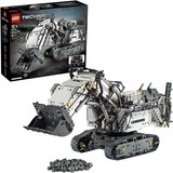 LEGO Technic 42100 Liebherr R9800 Gravemaskine, Bygge legetøj grå, Byggesæt, Dreng/Pige, 12 År, 4108 stk, 6,45 kg