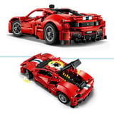 LEGO Technic Ferrari 488 PISTA Bil, Bygge legetøj Byggesæt, 9 År, Plast, 882 stk, 1,11 kg