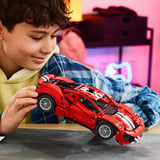 LEGO Technic Ferrari 488 PISTA Bil, Bygge legetøj Byggesæt, 9 År, Plast, 882 stk, 1,11 kg