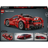 LEGO Technic Ferrari 488 PISTA Bil, Bygge legetøj Byggesæt, 9 År, Plast, 882 stk, 1,11 kg