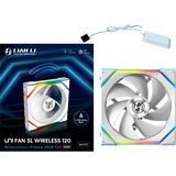 Lian Li UNI FAN SL120 Wireless, Sag fan Hvid
