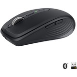 Logitech MX Anywhere 3 mus Højre hånd RF trådløs + Bluetooth 4000 dpi grafit, Højre hånd, RF trådløs + Bluetooth, 4000 dpi, Grafit